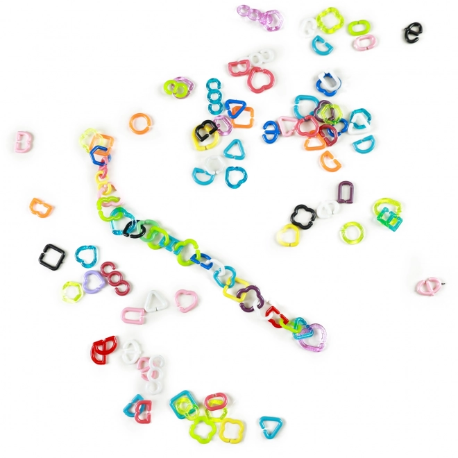 Gekleurde letters en c's - 150 stuks