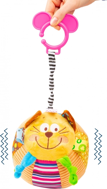 Opwindbare vibrerende sensorische bal kat small foot