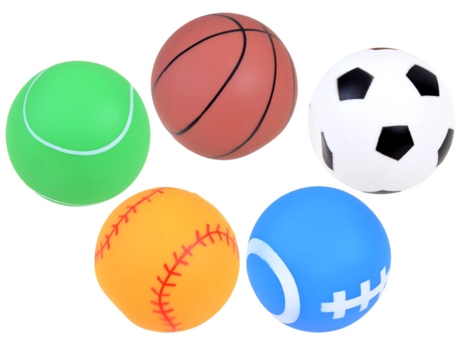 Vijf favoriete sporten in één set