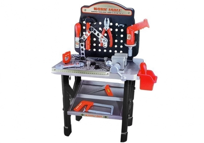 Kinderwerkbank met boormachine op batterij 75 cm
