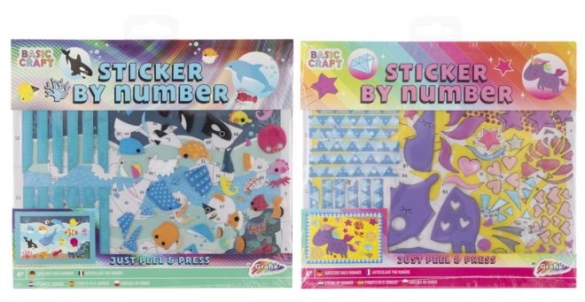 Stickers op Nummer