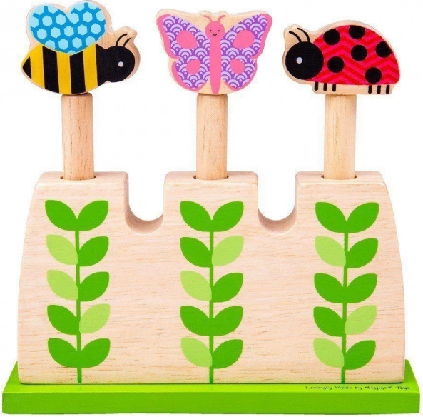 Stapeltoren Garden van Bigjigs Toys