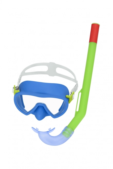 Bestway duikmasker met snorkel voor kinderen 3+ – Geel