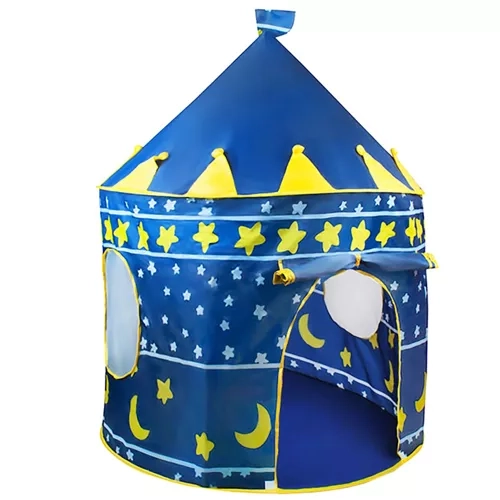 Kindertent blauw 23474
