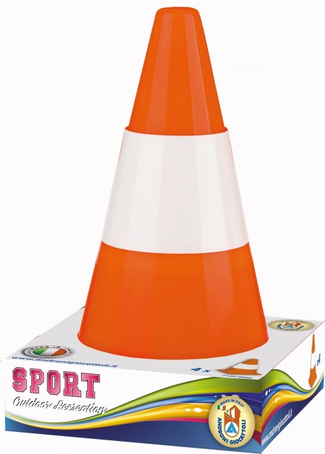 Androni Verkeerskegels, hoogte 17,5 cm