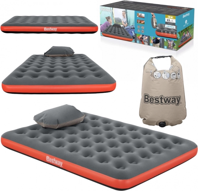 Bestway opblaasbare matras voor 2 personen 203x152x22 cm