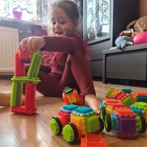 Creatieve bouwblokken Egels - 192 delen