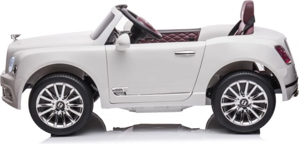 Elektrische kinderauto Bentley Mulsanne – Wit