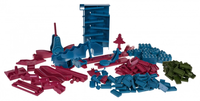 Kleurrijke domino set voor kinderen