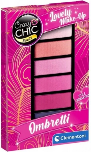 Clementoni Crazy Chic Pink Power oogschaduwpalette
