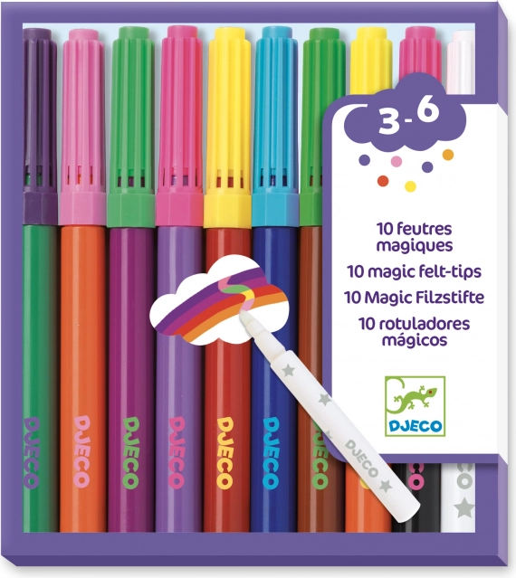 Djeco 10 magische stiften
