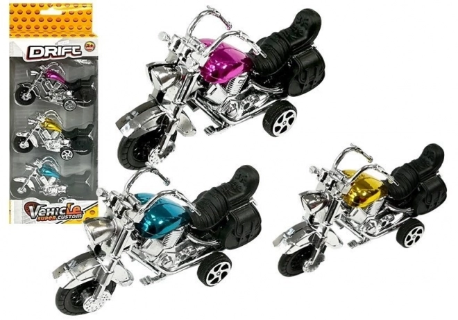 Set van 3 stuks motorfietsen Resoraki Fricative Drive