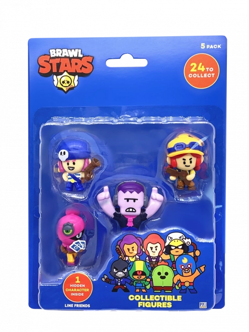 Set van figuren Brawl Stars serie 1 - 5 figuren