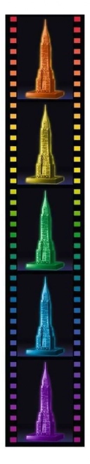 RAVENSBURGER Verlicht 3D puzzel Nachteditie Chrysler Building 216 stukjes