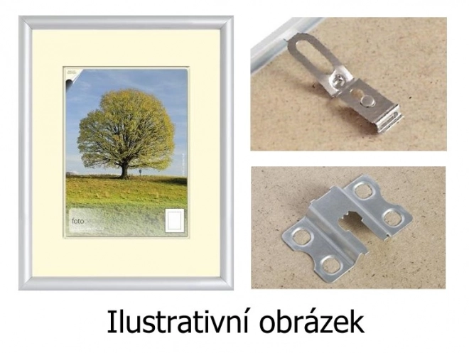 Aluminium lijst zilver 40x40 cm