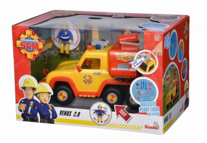 Brandweerman Sam Brandweerwagen Venus 2.0 met figuur