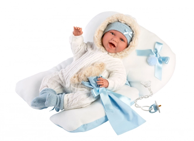 Llorens M740-77 kleding voor pop baby NEW BORN maat 40-42 cm