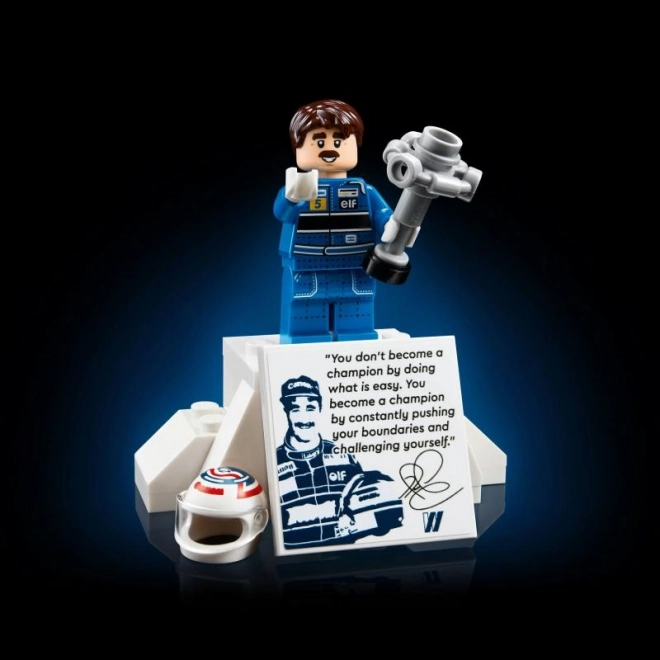 LEGO Icons 10353 Williams Racing FW14B met Nigel Mansell