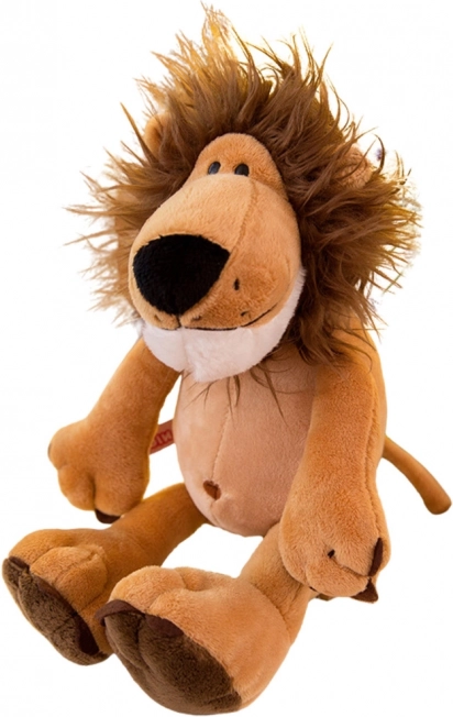 Pluchen knuffel Leeuw met weelderige manen 22 cm