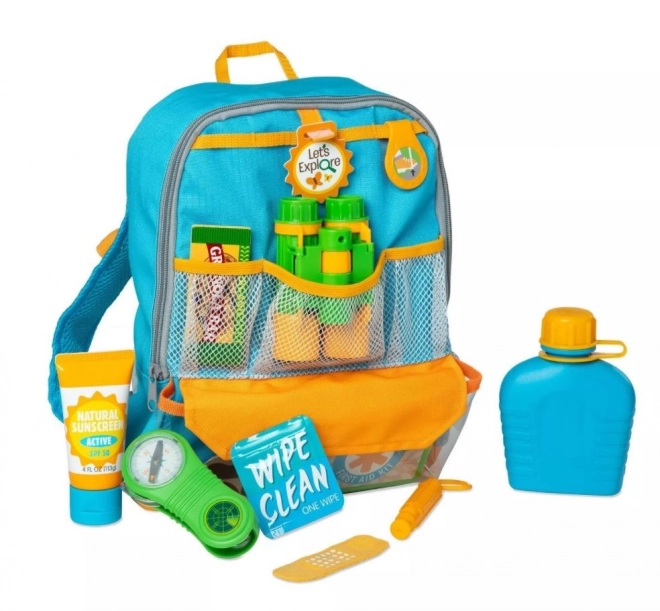 speelset voor kleine ontdekkingsreizigers met rugzak Melissa & Doug Let's Explore