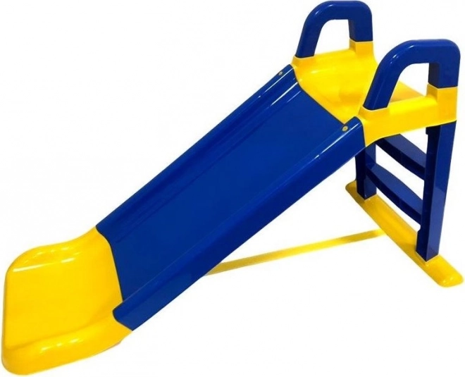 Doloni kinderglijbaan 140 cm – Blauw-geel
