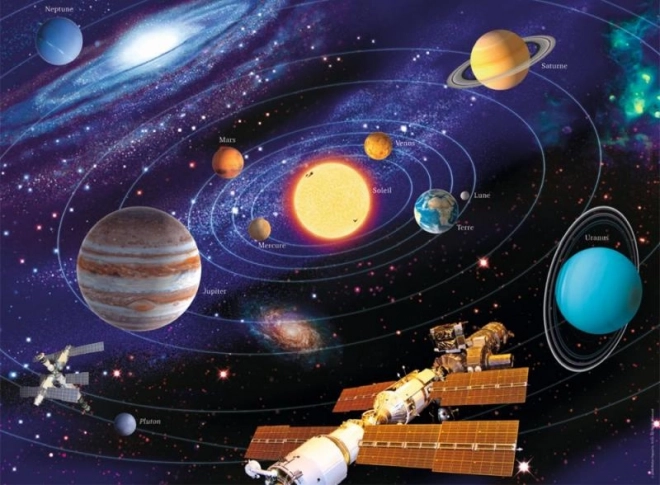 Zonnestelsel puzzel