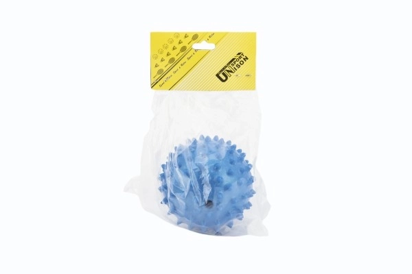 Anti-stress massagebal rubber 9 cm in zak