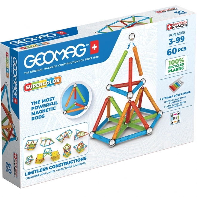GEOMAG Supercolor 60 stuks