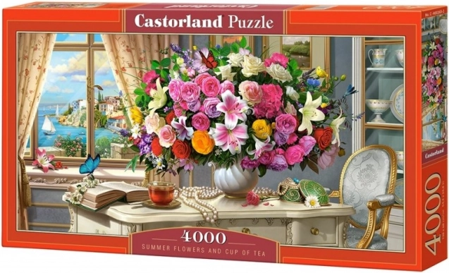 Puzzel 4000 stukjes Zomerbloemen