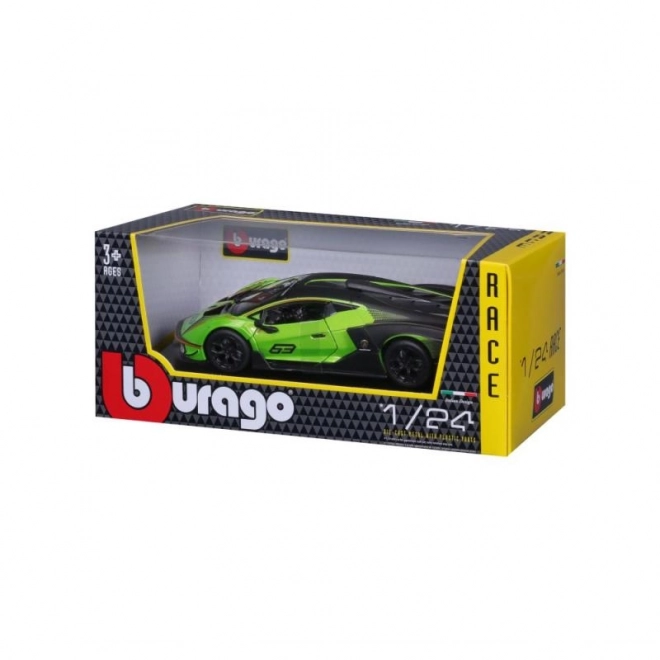Bburago 1:24 Race Lamborghini Essenza SCV12 – Groene