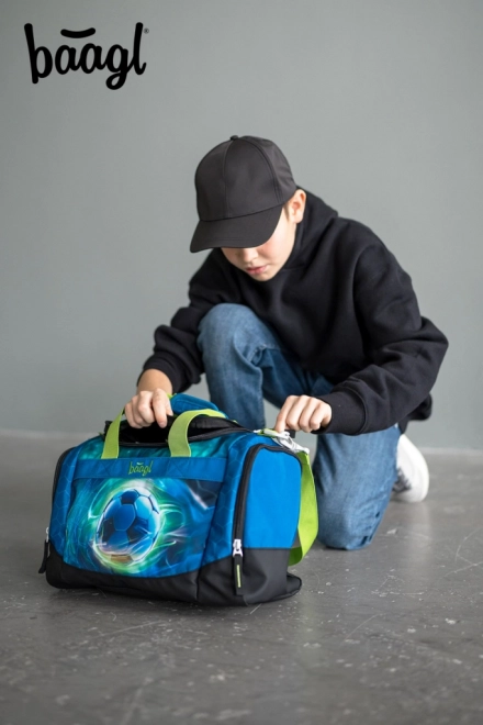 BAAGL Kinder sporttas Voetbal Bal