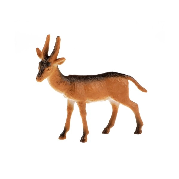 Safari dieren kunststof 11-15cm 5 stuks in zak