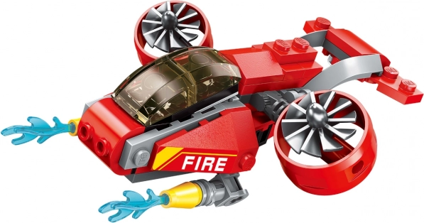Qman Savior Fv brandweer ultralicht vliegtuig bouwset