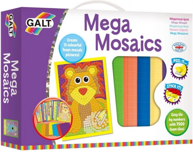 Mega mozaïeken GALT met 7500 stukjes