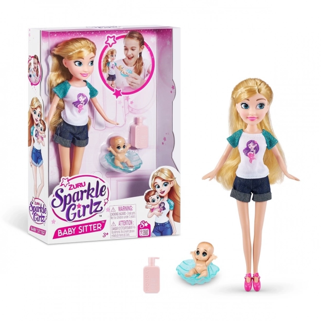 Zuru Sparkle Girlz babysitter pop
