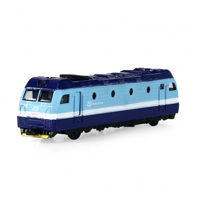 Metalen locomotief Česká Dráhy 17 cm
