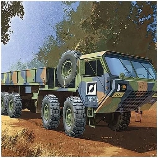 U.S. M977 8x8 militaire vrachtwagen – bouwpakket