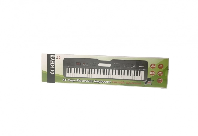 Kinderpiano met microfoon