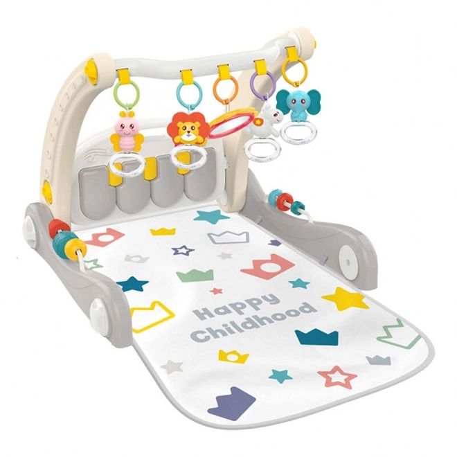 Interactieve educatieve loopwagen en piano Huanger