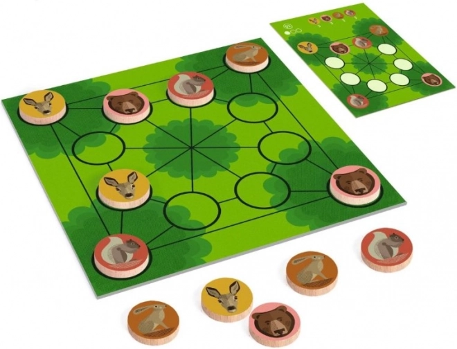Djeco Houten Logicaspel Woodanimo