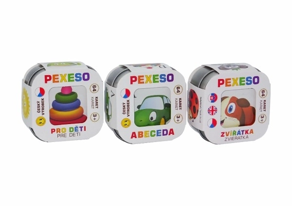 Pexeso Alfabet, Dieren en Speelgoed voor Kinderen