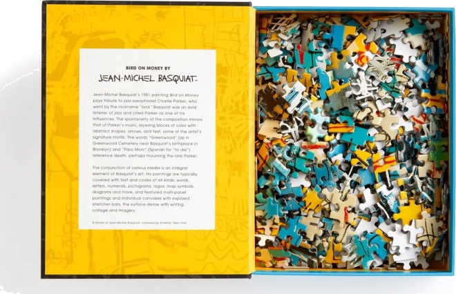 Puzzel Basquiat: Rijke Vogel 500 stukjes