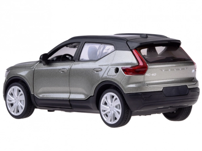 Metalen modelauto elektrische crossover Volvo XC40