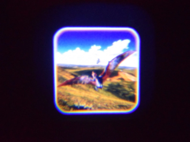 Projector en lantaarn met dinosaurussen