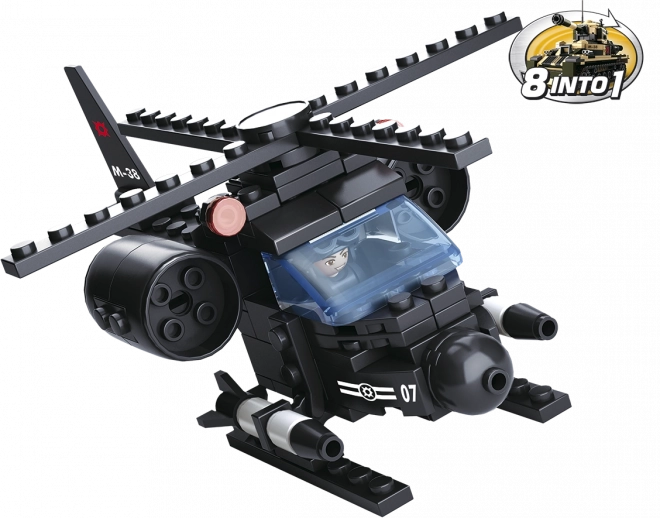 Sluban Army 8in1 helikopter bouwset