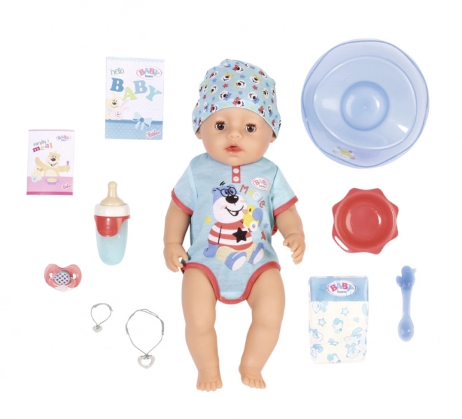 BABY born met magische fopspeen, jongen, 43 cm