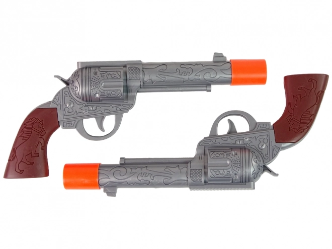 Cowboy Cowboyset Twee revolvers Spurs Accessoires