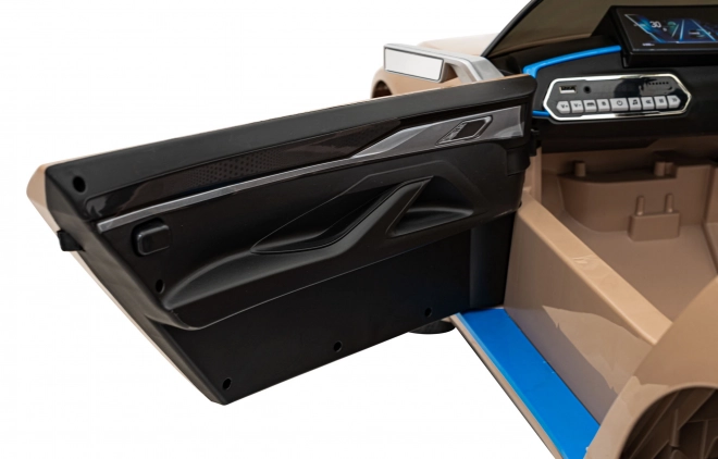 Kinderauto op batterij BMW i4 – Gouden