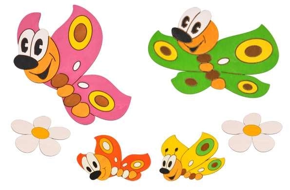 DoDo Houten decoratie vlinders 2