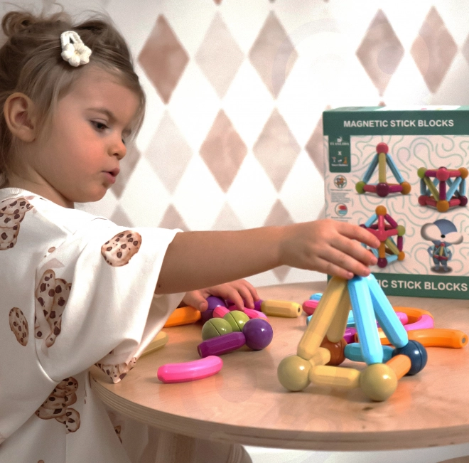 Woopie magnetische bouwsets educatief groot 28 stuks